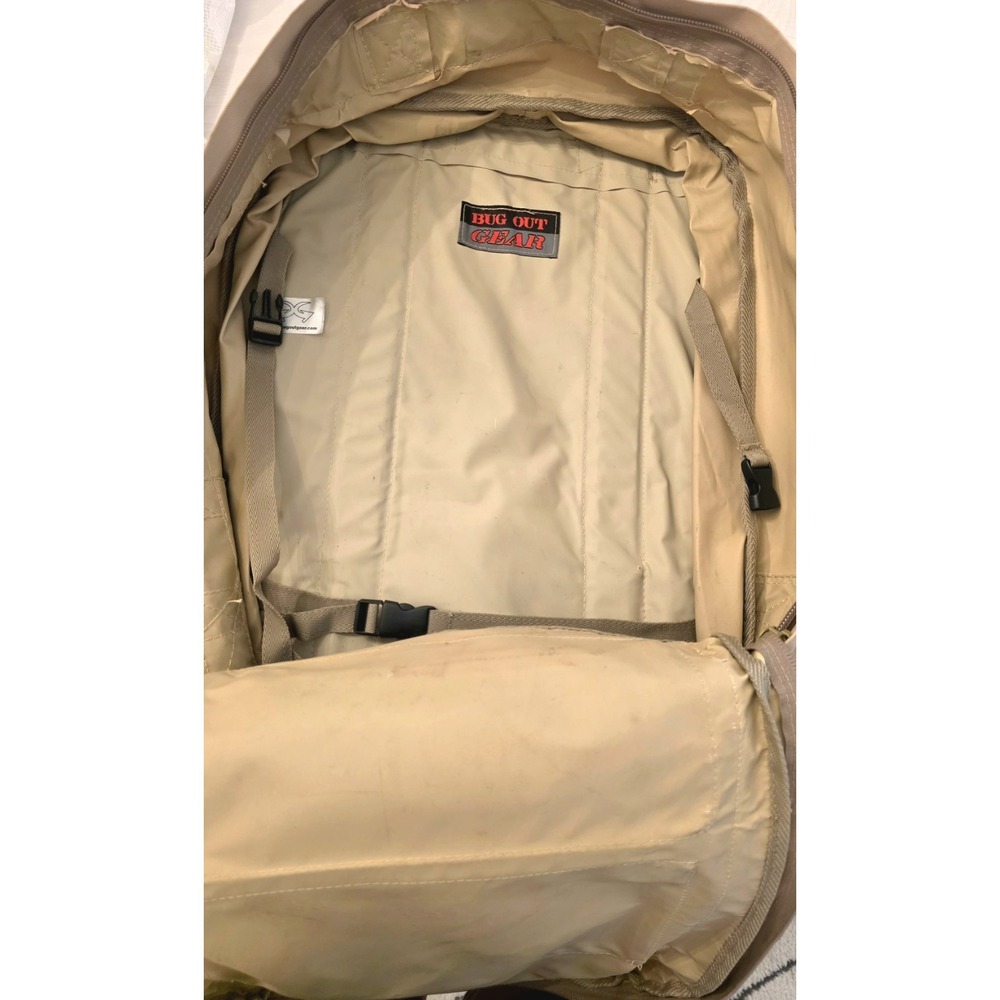 Gorpcore Bug Out Gear Tan Tactical Backpack Molle System Outdoor Camping Hiking - Picture 10 of 16